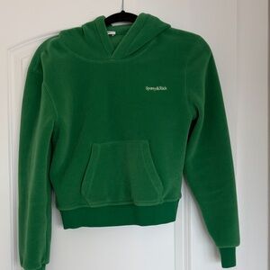 Sporty & Rich Vibrant Green Pullover